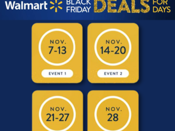 The Dates For Black Friday at Walmart Have Been Set!