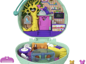 Polly Pocket Hedgehog Cafe Compact, Cafe & Pet Theme $8.99 (Reg. $16.99) – Fun Features & Surprise Reveals!