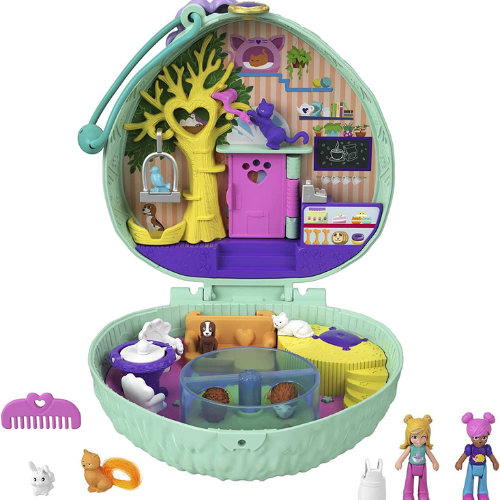 Polly Pocket Hedgehog Cafe Compact, Cafe & Pet Theme $8.99 (Reg. $16.99) – Fun Features & Surprise Reveals!