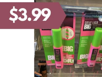 Maybelline Deals at CVS | Get Great Lash Mascara for $3.99