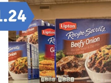 Lipton Recipe Secrets Mix for $1.24 Each