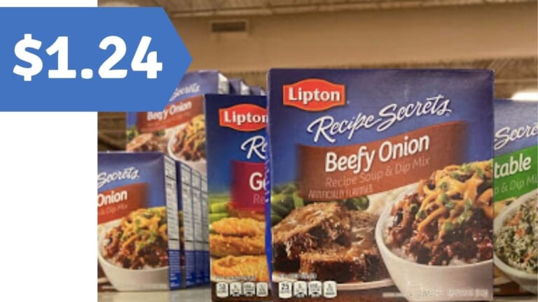 Lipton Recipe Secrets Mix for $1.24 Each