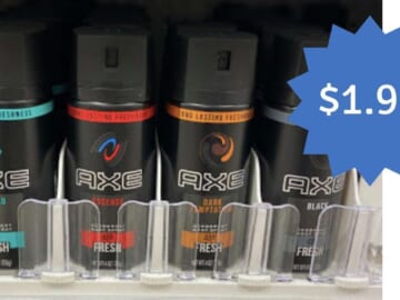 $1.99 Axe Body Spray at CVS