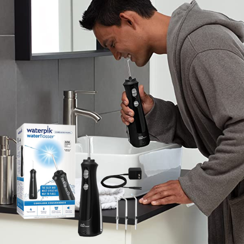 Today Only! Waterpik Cordless Pearl Water Flosser $54.99 Shipped Free (Reg. $70) – 6.3K+ FAB Ratings!