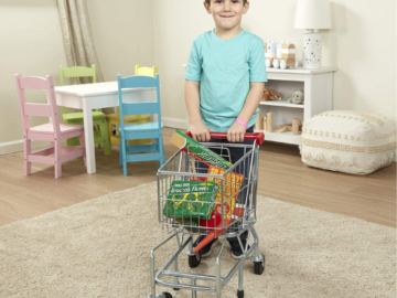 Melissa & Doug Metal Toy Shopping Cart $38.99 After Coupon (Reg. $85) + Free Shipping! FAB Holiday Gift!