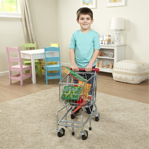 Melissa & Doug Metal Toy Shopping Cart $38.99 After Coupon (Reg. $85) + Free Shipping! FAB Holiday Gift!