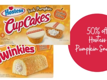 50% off Hostess Pumpkin Flavored Snacks at Target