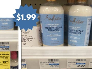 Shea Moisture Hair Care for $1.99 (reg. $9.99) at CVS