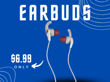 Skullcandy Set in-Ear Earbuds $6.99 (Reg. $31.99)- IPX4 Sweat and Water Resistant