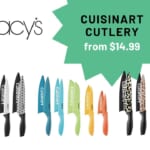 Cuisinart Cutlery Sets for $14.99 (reg. $40)