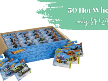 Hot Wheels Set of 50 Only $47.24 (reg. $63)