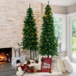 Pre-Lit Snow Flocked Artificial Pine Christmas Tree only $62.99 shipped, plus more!