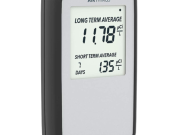 Today Only! Airthings Corentium Home Radon Detector $100 Shipped Free (Reg. $180) – 9.4K+ FAB Ratings!