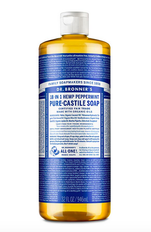 Dr. Bronner’s Pure Castile Soap 32oz Bottles only $9.34 at Walgreens!