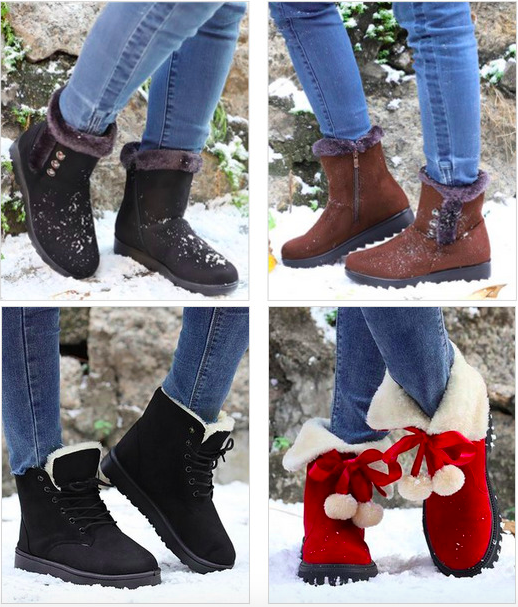 Women’s Snow Boots only $15.99 + shipping!