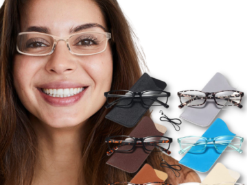 Save 40% on 6-Pack Blue Light Blocking Reading Glasses for Men and Women $9.59 After Coupon (Reg. $15.98) – FAB Ratings!