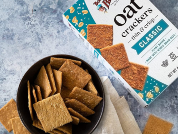 5-Pack Bob’s Red Mill Classic Oat Crackers as low as $15.18 After Coupon (Reg. $35.25) + Free Shipping – $3.04/4.25 Ounce box!