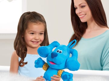 Blue’s Clues & You! Kids’ Bath Time Blue Plush Bath Toy $7.49 (Reg. $14) – 2K+ FAB Ratings!