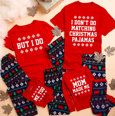 Family Christmas PJs only $14.99 shipped!