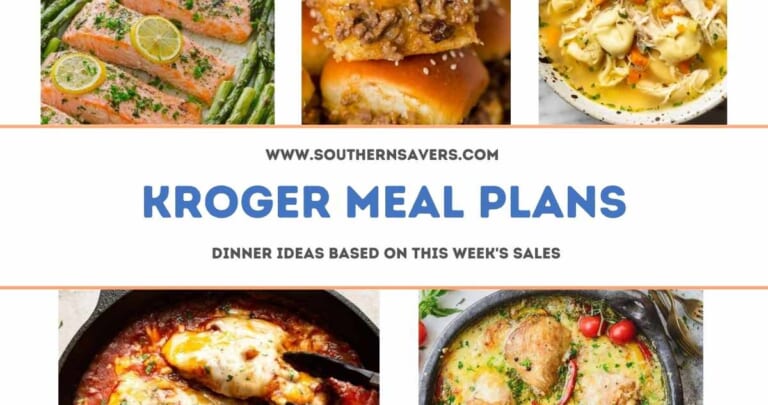 kroger meal plans 10/26