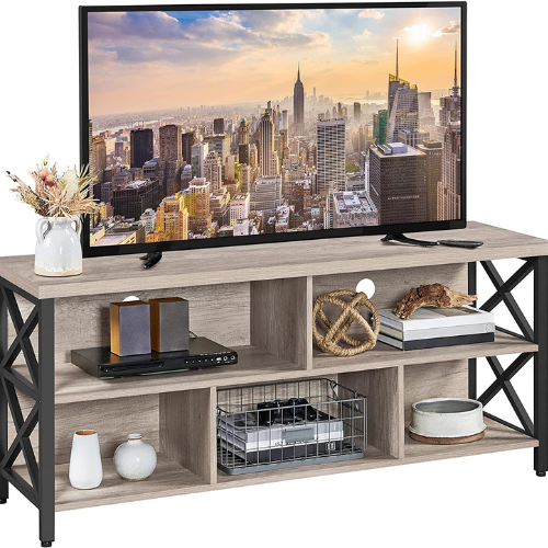 A Versatile And Stylish Piece Of Furniture That Blends With Any Decor! This Yaheetech Industrial TV Stand with 5 Storage Cabinets For only $119.99 After Coupon (Reg. $159.99) + Free Shipping – for TVs up to 65 Inch!