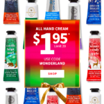 Bath & Body Works: Get hand creams for just $1.95 each!