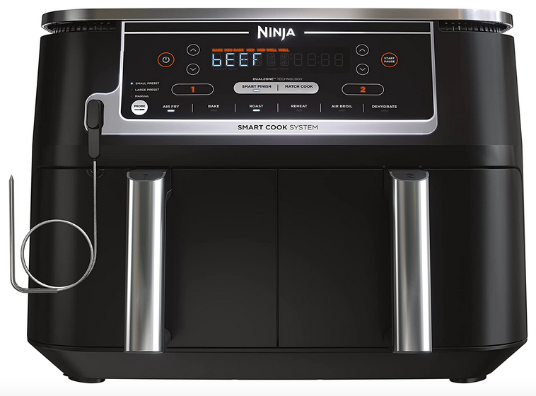 *HOT* Ninja Foodi 10 Quart 6-in-1 DualZone Smart XL Air Fryer only $129.99 shipped (Reg. $250!)