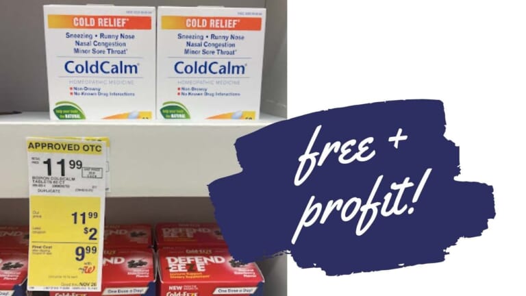 Get Boiron ColdCalm for FREE + Profit! | Walgreens Month-Long Deal