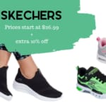 Skechers Shoes Starting at $26.99 + 10% off