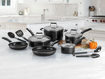 Today Only! Cuisinart 14-Piece Cookware Set $60 Shipped Free (Reg. $200) – FAB Ratings!