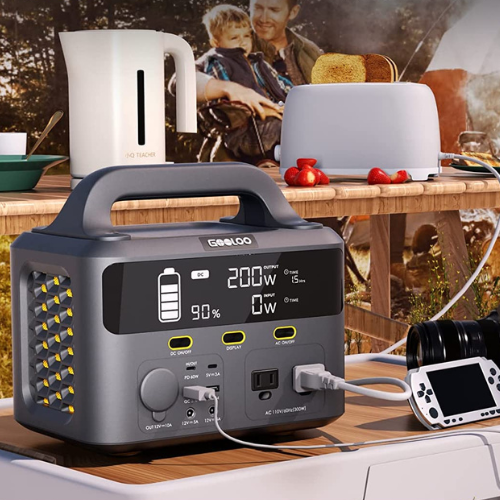 300Wh Solar Generator with 110V/300W Pure Sine Wave AC Outlet $179.99 After Code + Coupon (Reg. $299.99) + Free Shipping! 83000mAh High Battery Capacity!