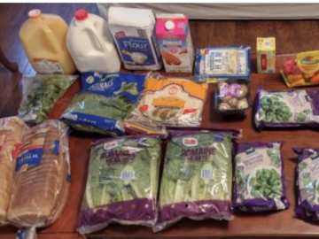 Brigette’s $87 Grocery Shopping Trip and Weekly Menu Plan for 6