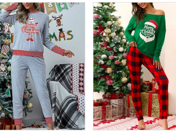 Women’s Festive Lounge & PJ Sets only $14.99!