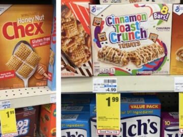 General Mills Deals at CVS | $1.24 Treat Bars & 99¢ Cereal