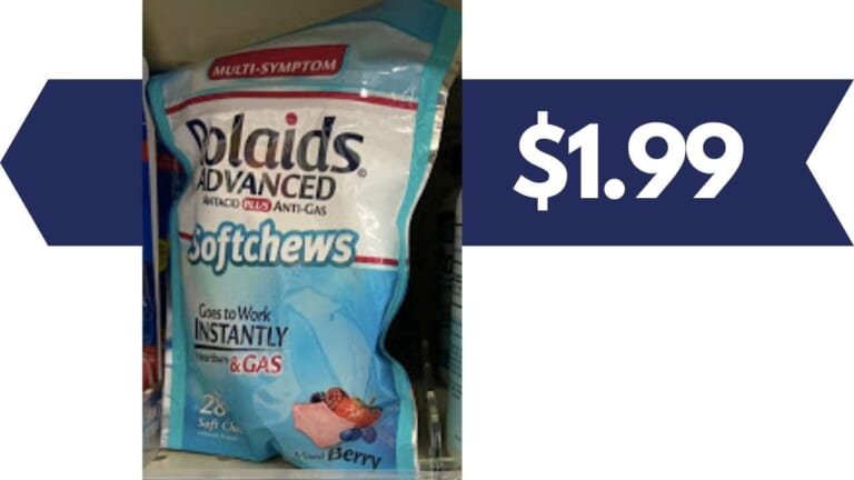 Rolaids Advanced Softchews as Low as $1.99 at Lowes Foods & Publix