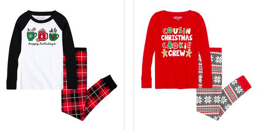 Christmas Pajamas for the Family only $7.99 + shipping!