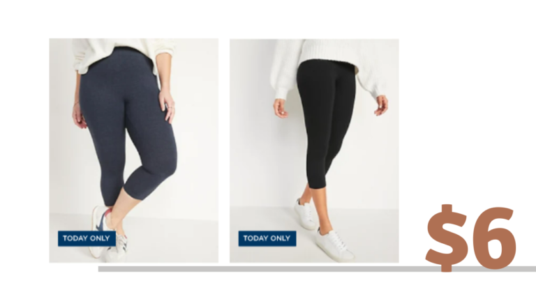 Old Navy | $6 Leggings for Women, $4 for Girls