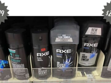 Axe Deodorant for $2.24 & Body Spray for $2.49 | Kroger Mega Deal