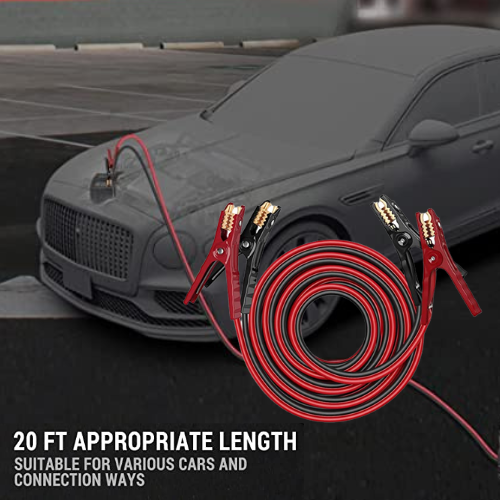 Today Only! THIKPO Heavy Duty Jumper Cables, Booster Cables with Clamps $23.17 (Reg. $32.99) – 3.8K+ FAB Ratings!