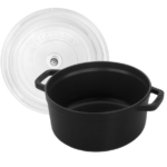 Enameled Cast Iron 4-Quart Cocotte with Glass Lid only $79.95 shipped (Reg. $386!)