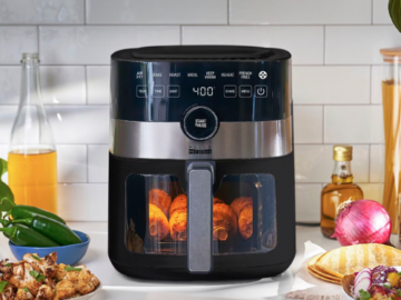 Today Only! Bella Pro Series 6-qt. Digital Air Fryer with Window $60 Shipped Free (Reg. $110)