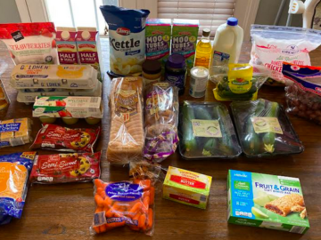 Gretchen’s $104 Grocery Shopping Trip and Weekly Menu Plan for 6