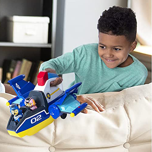 PAW Patrol Jet to the Rescue Transforming Spiral Rescue Jet $8.99 (Reg. $40) – FAB Ratings! – with Lights and Sounds, Amazon Exclusive!