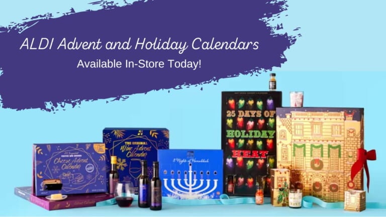 ALDI Advent and Holiday Calendars Available Now