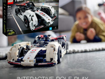 LEGO 422-Pieces Technic Formula E Porsche 99X Electric Model Building Kit $39.99 Shipped Free (Reg. $50) – Pull-Back Race Car Toy for Ages 9+