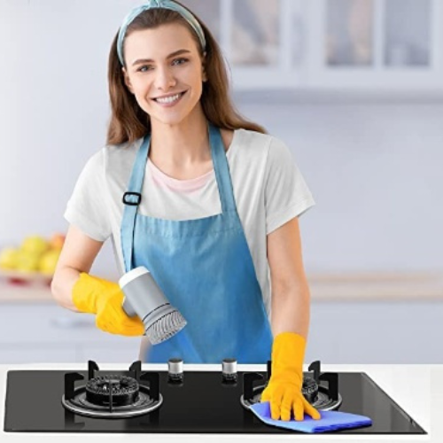 It’s Easy To Keep Your House Clean With The Help Of This Electric Cordless Power Spin Scrubber $29.89 After Code + Coupon (Reg. $45.99) + Free Shipping