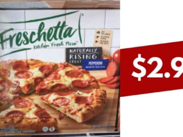 $2.99 Freschetta Frozen Pizza with Ibotta Rebate