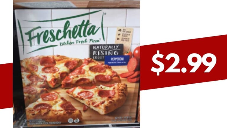 $2.99 Freschetta Frozen Pizza with Ibotta Rebate