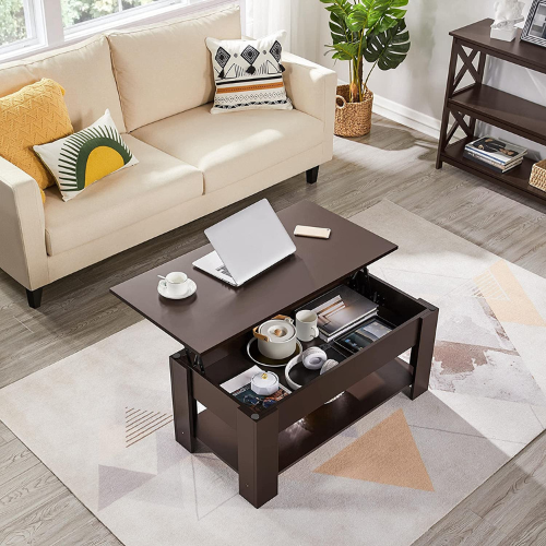 Enjoy Sitting On The Couch With Your Favorite Book And A Cup Of Coffee With This Yaheetech Lift Top Coffee Table Just $73 After Coupon (Reg. $79.99) Shipped! – FAB Ratings! 1,300+ 4.4/5 Stars!