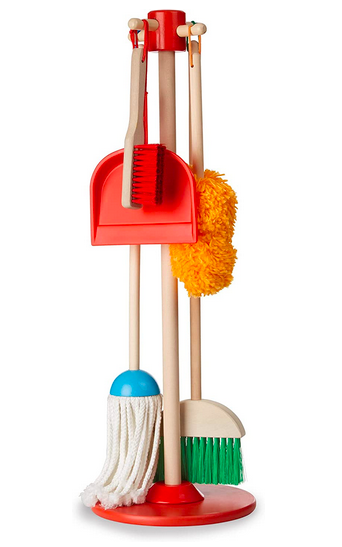 Melissa & Doug Let’s Play House Dust! Sweep! Mop! 6 Piece Pretend Play Set only $19.12!